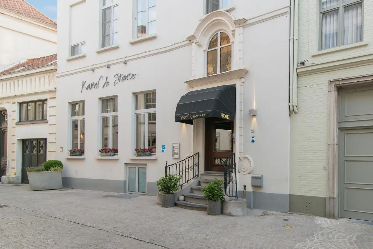 Hotel Karel De Stoute Brugge Belçika